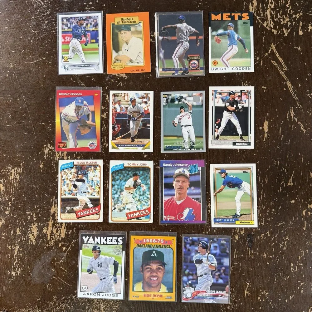 Baseball Cards Lot 200 NM ALL STARS w Ohtani Triumvirates Puckett RC Griffey Set